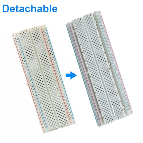 California JOS 1 PCS Breadboard 830 Point Solderless Prototype PCB Board Kit for Arduino Proto Shield Distribution Connecting Blocks - Image 5