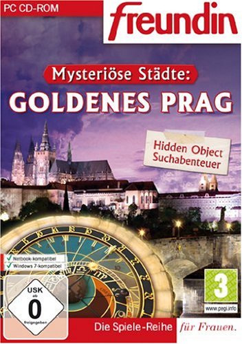 Mysteriöse Städte: Goldenes Prag, CD-ROM: Hidden Object Suchabenteuer. Für Windows XP, Vista