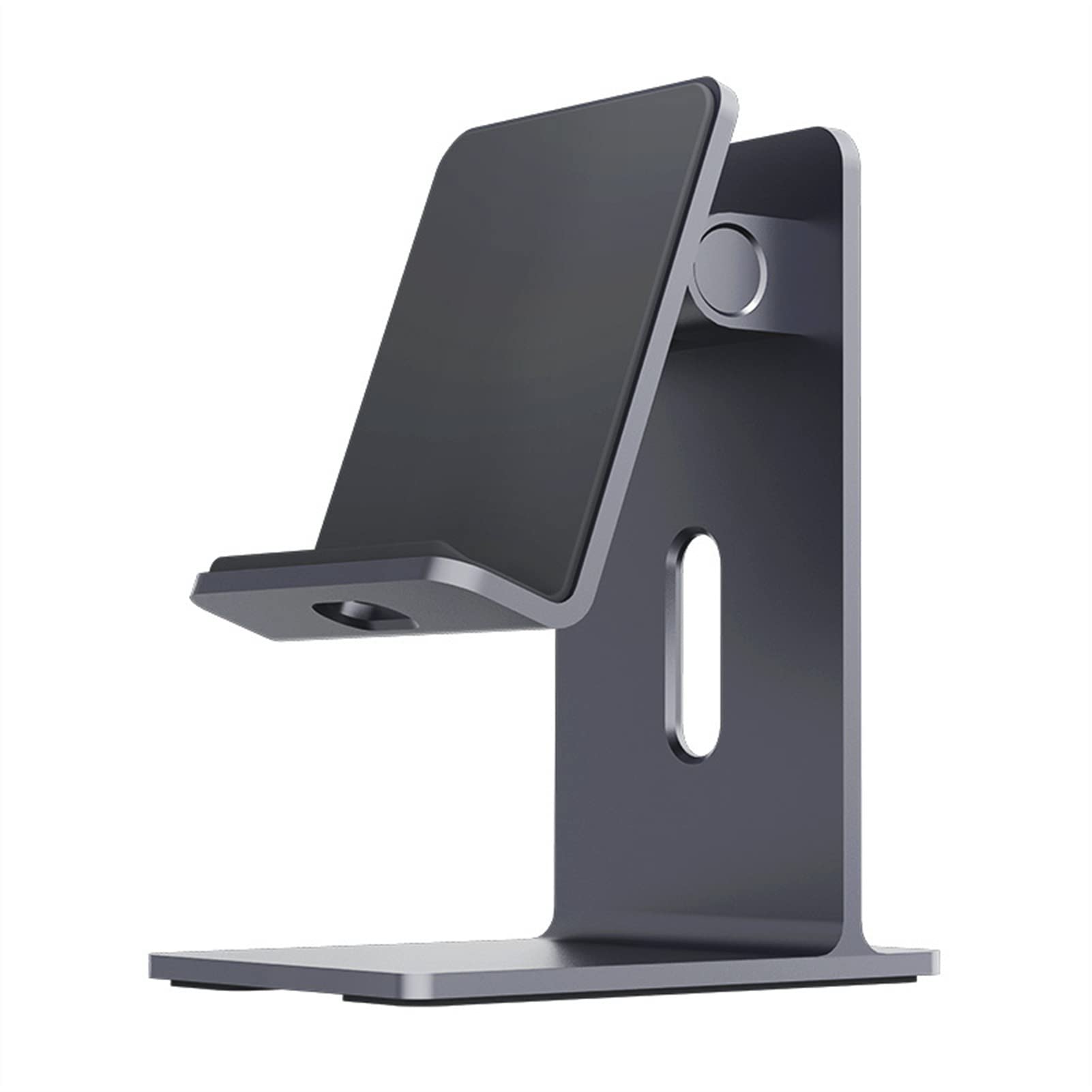 WAOCEO Tablet Holder Mobile Phone Tablet Stand Portable Foldable Cell Phone Desk Holder Stable Aluminum Adjustable Tablet Holder