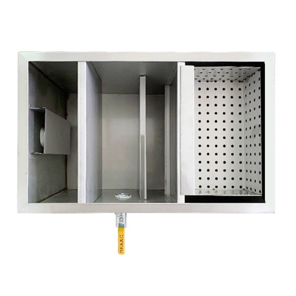 Ingrassatore commerciale in acciaio inox, intercettatore sotto il lavello per cucina e ristoranti, mantiene i tubi puliti e igienici, filtro grasso per rifiuti di ristorazione