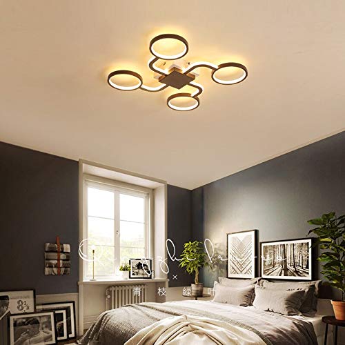 Preisvergleich Produktbild TYOLOMZ Moderne led deckenleuchte für Wohnzimmer Schlafzimmer esszimmer luminares oberfläche montiert deckenleuchte lüster exitures 4 / 6 / 8 köpfe