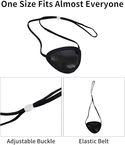 Miniatura 2 de 3 parches rígidos de recuperación para cirugía ocular, escudo ocular después de cirugía de cataratas, parches para ojos izquierdo y derecho para