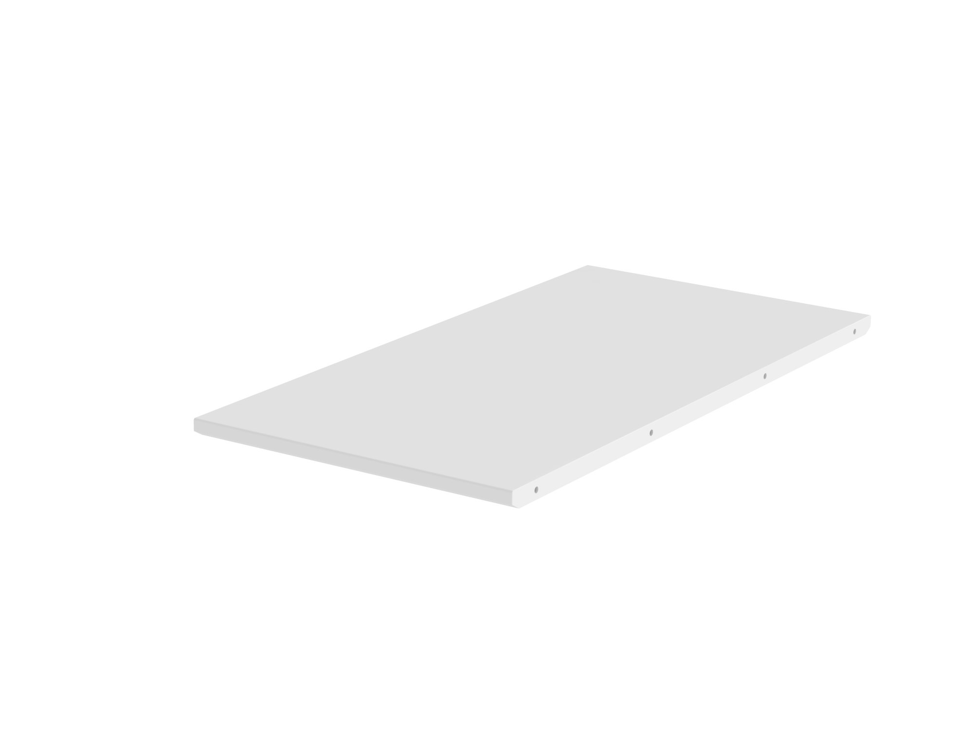 TENZO Dot Extension Leaf 1681-001, MDF, White, 90x45x2.5 cm