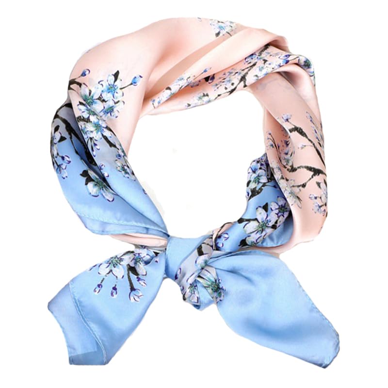 Women Silk Scarfs Small Square Scarf 27