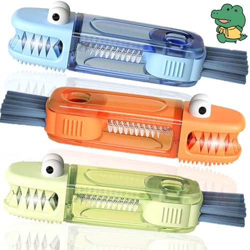 4 in 1 Cup Lid Cleaning Brush - Multifunctional Water Bottle Crevice Cleaning Brush Portable Cup Lid Brush Home Kitchen Crevice Brush Tools for Tiny Cup Lid Detail Bottle Tight Spaces Cup (3 PCS)