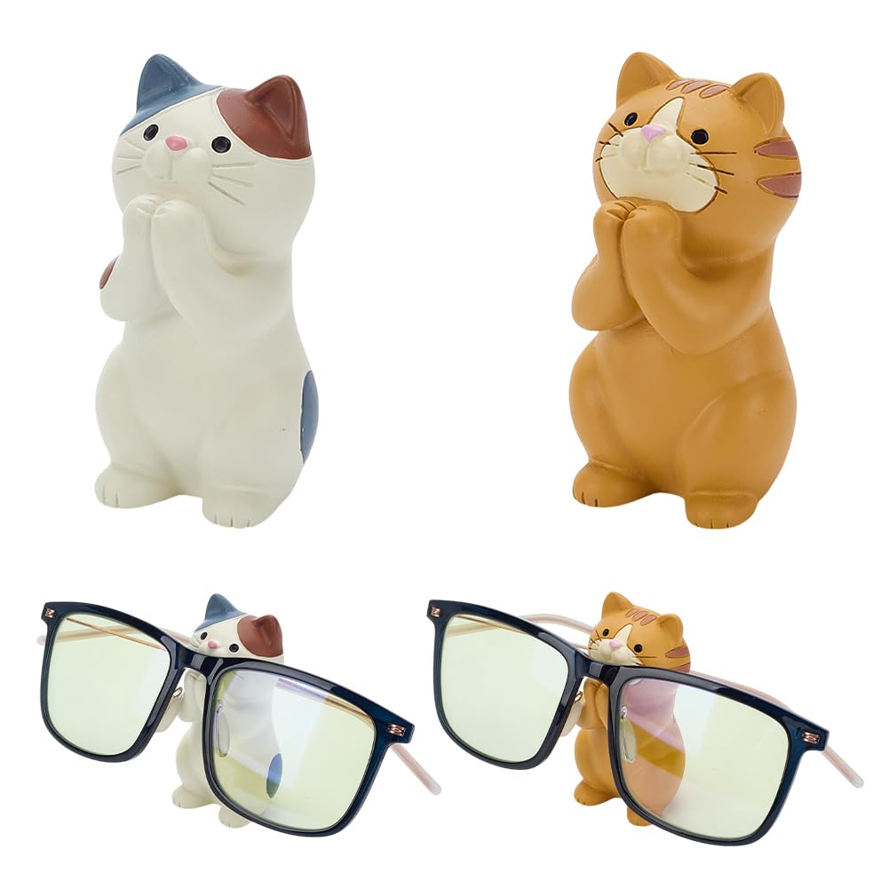 Support de lunettes amusant contre les rayures repose-lunettes animalier pour table de nuit