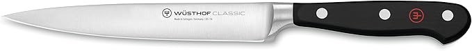 WÜSTHOF Classic 6" Utility Knife, Black