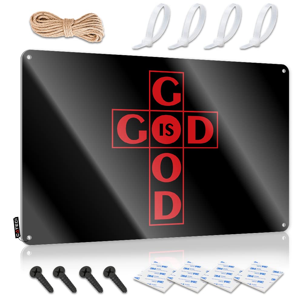 God Is Good All Time Tapestry Winter - Retro Wall Art Warning Vintage Wall Art(30X40CM)