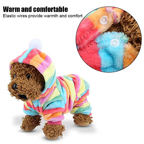 Disfraz con capucha para perro, ropa de invierno, talla XS miniatura 3