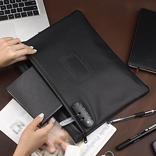 KOSMCCO PU Leather Notary Bag