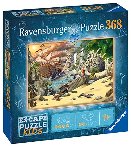 Ravensburger Escape Kids Puzzle - Pirate's Peril | 368 Piece Jigsaw Game for Kids | Engaging Storyline with Hidden Riddles | Quality Materials, Matte Finish | FSC Certified, Climate Pledge Friendly - Image 7