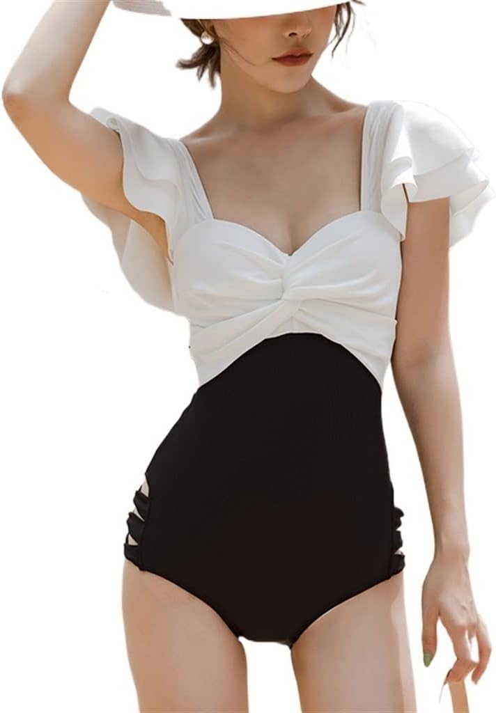 Riberce】オールインワン水着⭐︎9Mサイズ 内側ショーツ付き