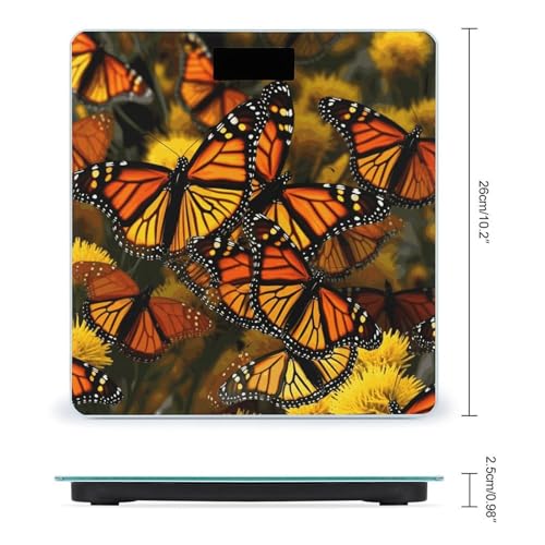 Báscula digital de baño Monarch Butterflies precisa miniatura 2