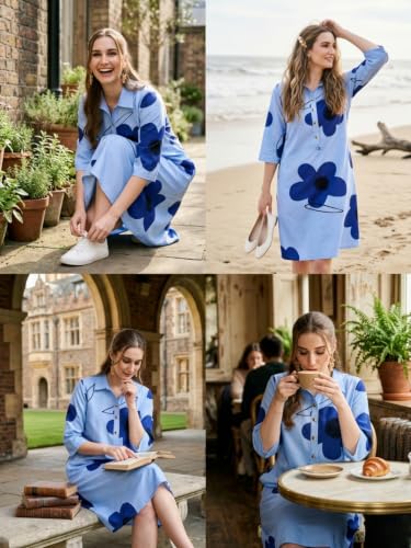 Image of Leriya Fashion Mini Dress for Women | One Piece Dresses for Womens |Mini Dresses Rayon for Women Stylish |Summer Casual Outfit Wear Events, Date & Evening Look |Tunic Shirts for Women