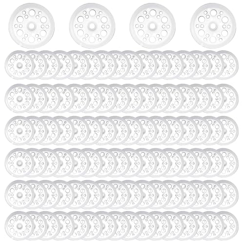 200 Stück Dämmstoffteller Unterlegplatten Kunststoff, PP...