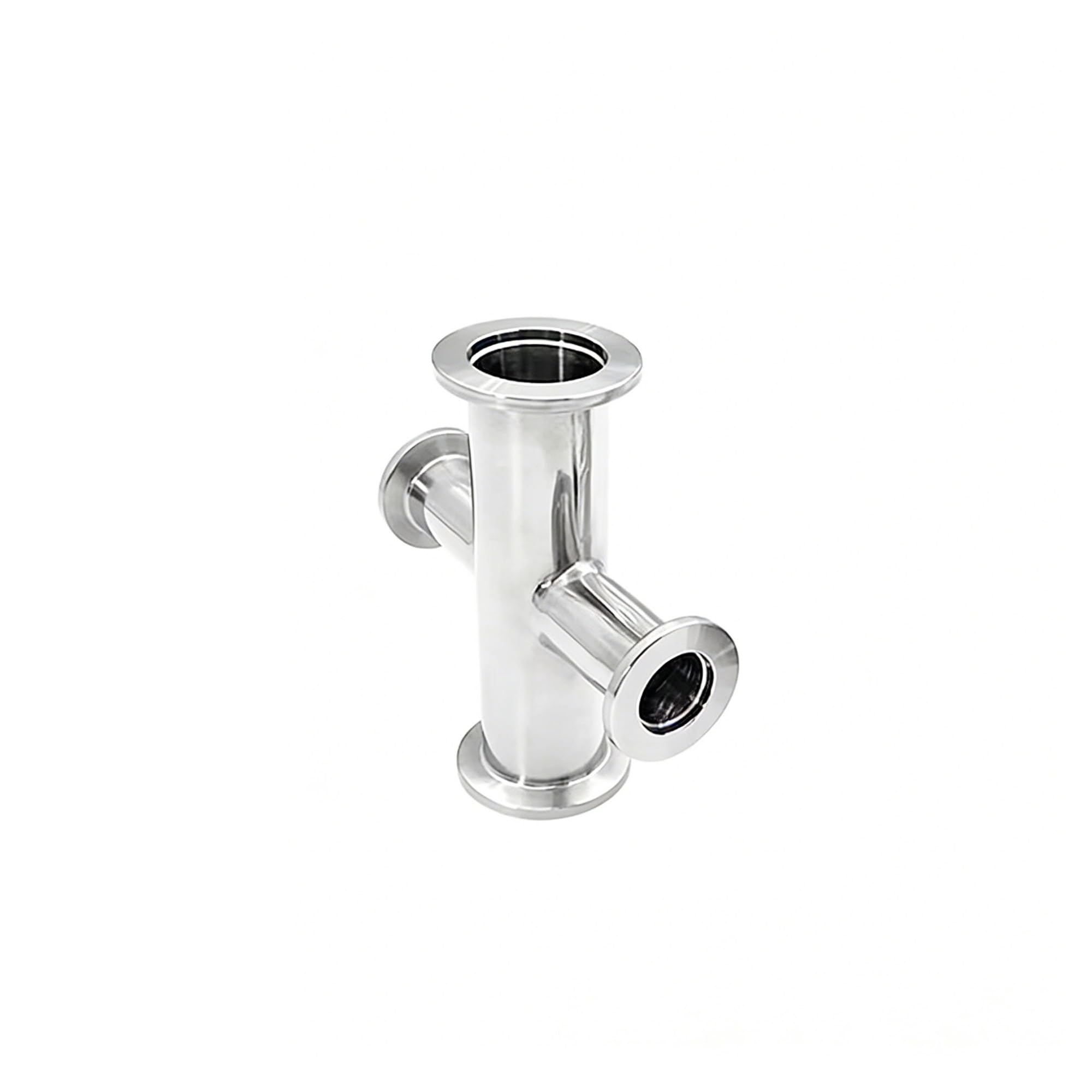 KF16 KF25 KF40 KF50 304 Acciaio inossidabile KF Vuoto Croce 4 Vie Raccordo Adattatore Accoppiamento(KF40-KF16)