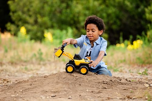Pala cargadora para niños con volquete funcional en acero resistente 7