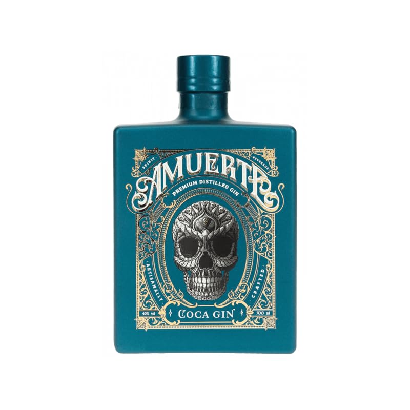 Gin edizione limitata bottiglia verde cl70 43% Amuerte Green