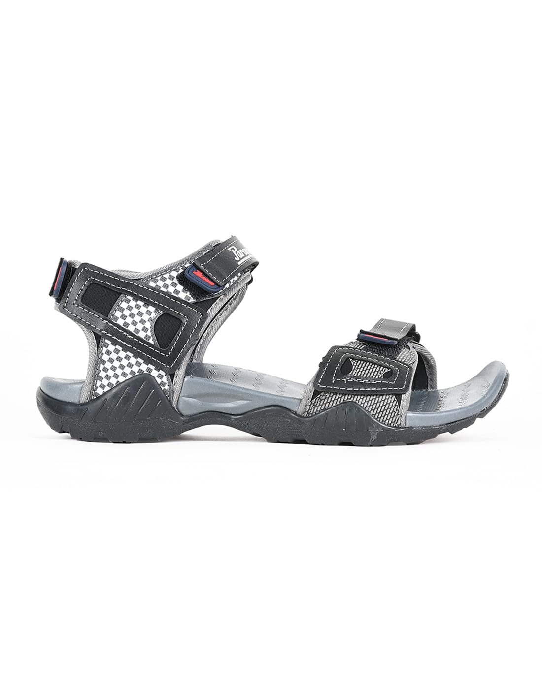 PARAGONMen Colourblocked Black Sandals