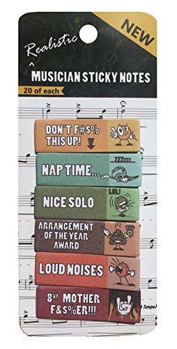 Sticky Notes for Sarcastic Musician
