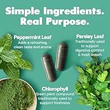 Her Fantasy Box | Body Magic | Chlorophyll Capsules - 30 Vegan Capsules for Detox, Digestion, Gut Health, Skin Support, and Oily Skin - Natural Energy Booster