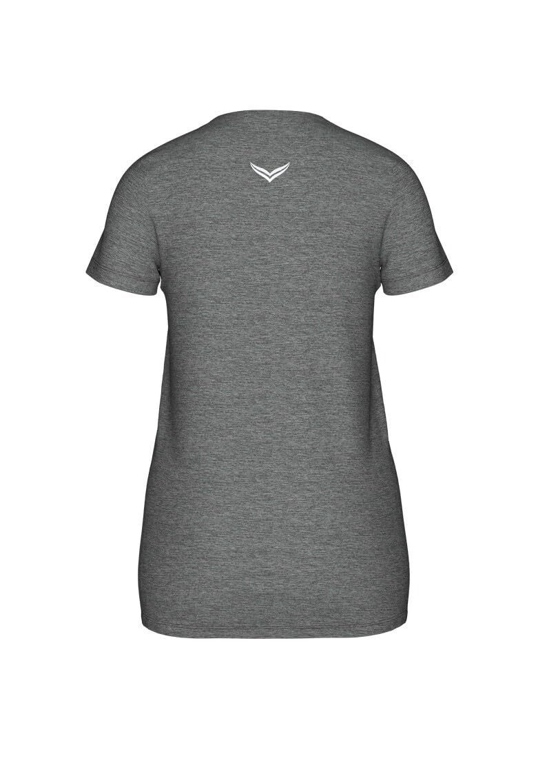 TRIGEMA Sportshirt in Melange-Optik