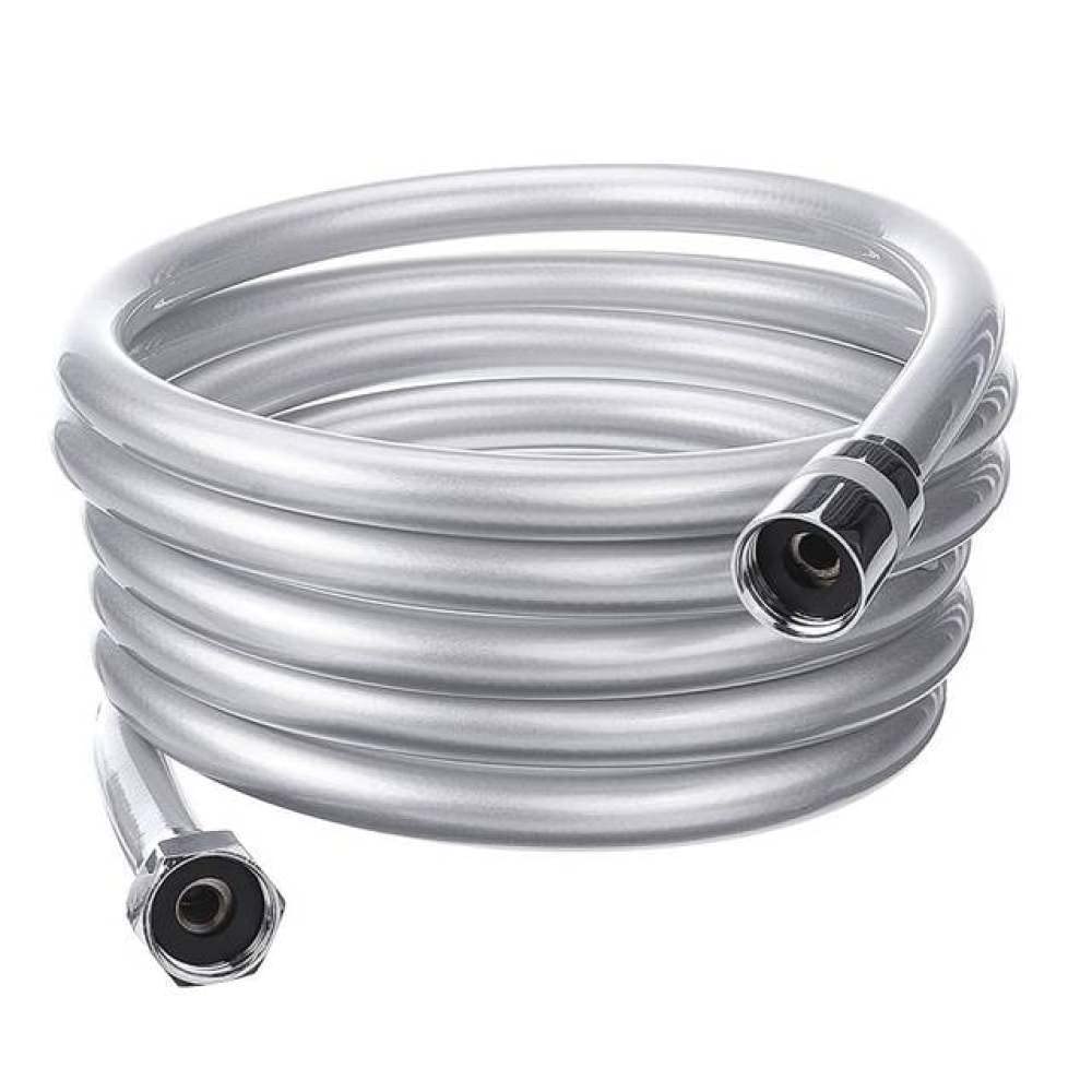 AthuaH Premium Stainless Steel Hose, Shower Hose 1/2'' PVC Smooth High Pressure Flexible Hose for Shower Explosion-Proof Long Hose for Bath Handheld Shower Head,3 Meter (Color : 3 Meter)