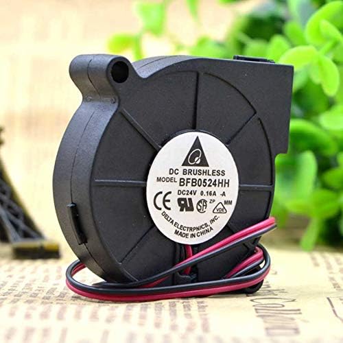 Delta BFB0524HH 5015,Server Cooler Fan Delta BFB0524HH 5015 24V 0.16A, Blower Cooling Fan for 5CM