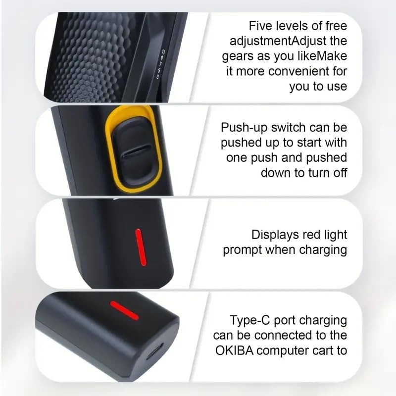 Image of Hair Trimmer for Men | Professional AT-509 Beard, Body Hair Cutting Machine For Man | Type - C Fast Charging | Waterproof 90 Min Run Time | Adjustable Length | Men's Beard Finishing