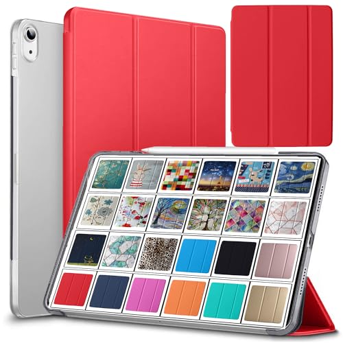 Image of DuraSafe Cases for iPad Pro 12.9 3rd Generation 2018 PC Case A1876 MTEL2HN /A MTEM2HN /A A2014 MTFN2HN /A MTFL2HN /A MTFP2HN /A MTFQ2HN /A A1983 MTHN2HN /A MTHU2HN /A MTJA2HN /A MTJ02HN /A MTJN2HN /A - Red
