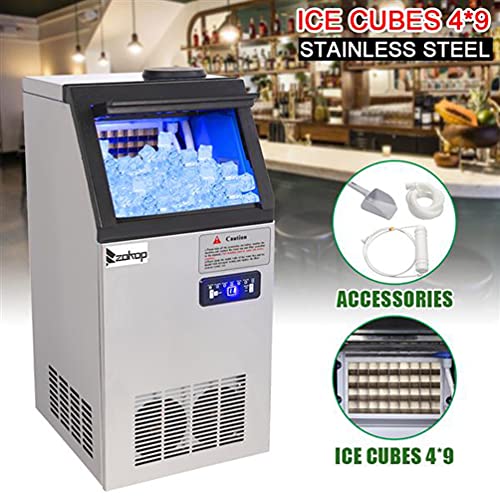 Fabricadora Comercial de Hielo 110lbs con 24lbs de Almacenaje miniatura 5