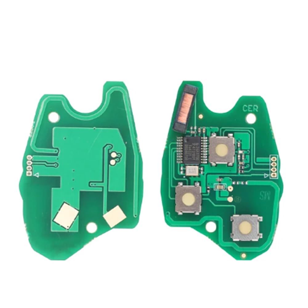 Telecomando chiave auto 433 MHz ID46 PCF7946 per Renault Trafic Duster Clio 3 Twingo Movano Dacia Logan Sandero Kangoo