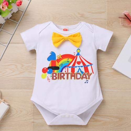 Disfraz de payaso para bebé 9-12 meses miniatura 3