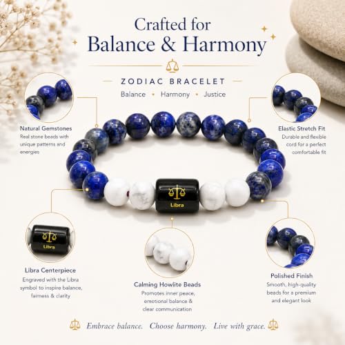 Image of Zodiac Crystal Bracelet for Men & Women