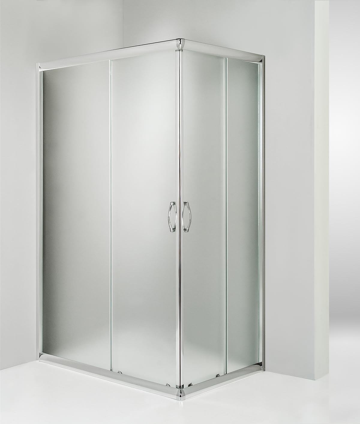 Hydra Box Doccia angolare Porta Scorrevole 80x80 cm Opaco Altezza 180 cm