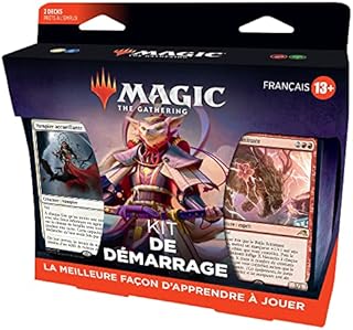 Magic The Gathering D05661010 2022 Starter Kit, 2 Ready-to-Play Decks, 2 Cards Containing MTG Arena Code (French Version), Multi-Coloured