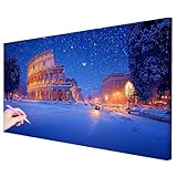 Diamond Painting Grande 160x80cm, Diamond Painting Adultos Roma Manualidades Adultos, 5D Pintura Diamante Adultos Ciudad Kit, DIY Pintar con Diamantes para Regalos Originales para Mujer Decor -2848