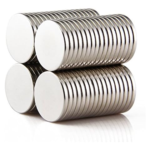 30 Pieces 15x1mm DIY Personalized Multi-Use for Fridge Door Whiteboard Magnetic Map Magnetic Screen Door Bulletin Boards Refrigerators Round Cylinder Magnets Cover