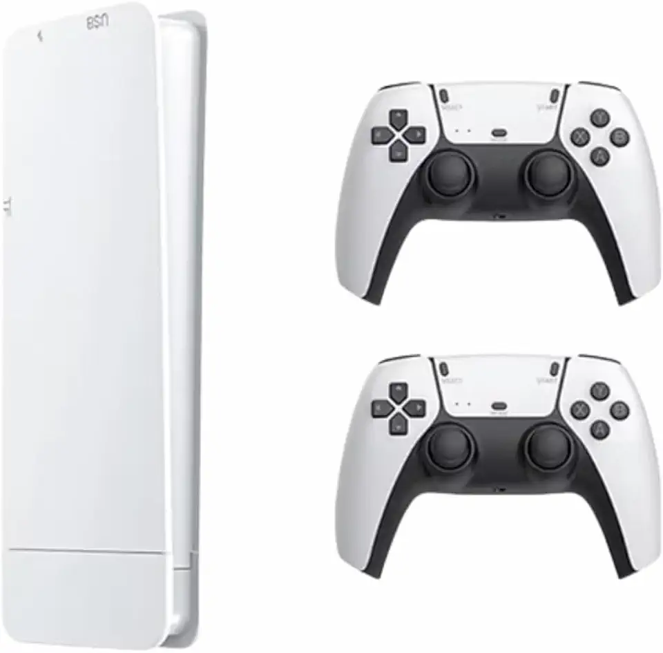 Game Stick M15 PRO 4K – Console de Jogos Retrô com 20.000 Jogos na Memória + 2 Controles Sem Fio – Diversão para Crianças e Família