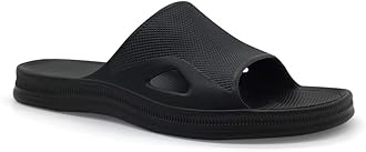 FUNKYMONKEY Mens Bathroom Shower Slippers Indoor Home Beach Non Slip Sandal