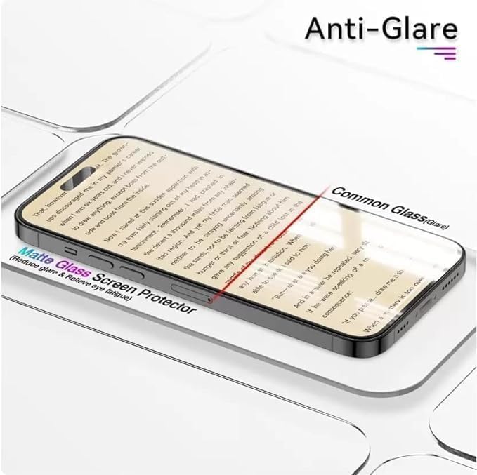 Image of WonRia Pack 2- Matte Screen Guard Protector for Samsung A36 | Samsung A56 (5G) Matte Flexible Tempered Guard Protector [Anti-FingerPrint | Anti-Glare] - (It's Not Glass)