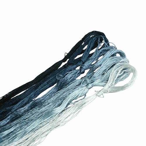 Image of Mulberry Silk Floss Embroidery Thread Floss-Cross Stitch Threads China Silk Woven Jewelry Threads DIY Sewing Kits (13)