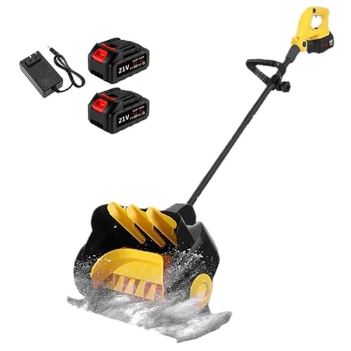 電動除雪車 電動除雪機 充電式 家庭用 21V 雪掻き電動除雪機