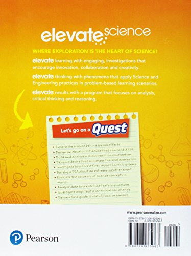 Elevate Middle Grade Science 2019 Student Edition Grade 6