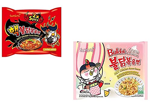 See full amazon price history chart for Sam Yang Samyang 2X Spicy Noodles & Buldak Cream Carbonora Instant Noodles (Pack of 2) (280gm) (Imported) Instant Noodles Non-vegetarian (2 x 140 g)(Combo Pack) Sam Yang Samyang 2X Spicy Noodles & Buldak Cream Carbonora Instant Noodles (Pack of 2) (280gm) (Imported) Instant Noodles Non-vegetarian (2 x 140 g)(Combo Pack) (B09CKHTG2N) Amazon Price History, Amazon Price Tracker