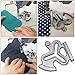 Fbshicung 19PCS Industrial Sewing Machine Presser Foot Set and Bobbin Case fit for JUKI DDL-5550 DDL-5600 DDL-8300 DDL-8500 Singer 188K 191D 195K 196K