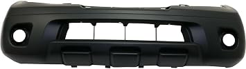 Bumper Cover For Nissan Frontier 2009 To 2021 Front Side, Fine Texture Finish From Top Body Line Down As OEM/Sand And Prep For Only Center Texture, Made Of Plastic NI1000263 62022ZL00B