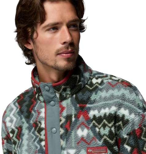 Image of Columbia Helvetia II Printed Half Snap Fleece