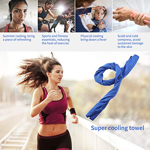 Asciugamano ghiaccio istantaneo fresco Leggero e