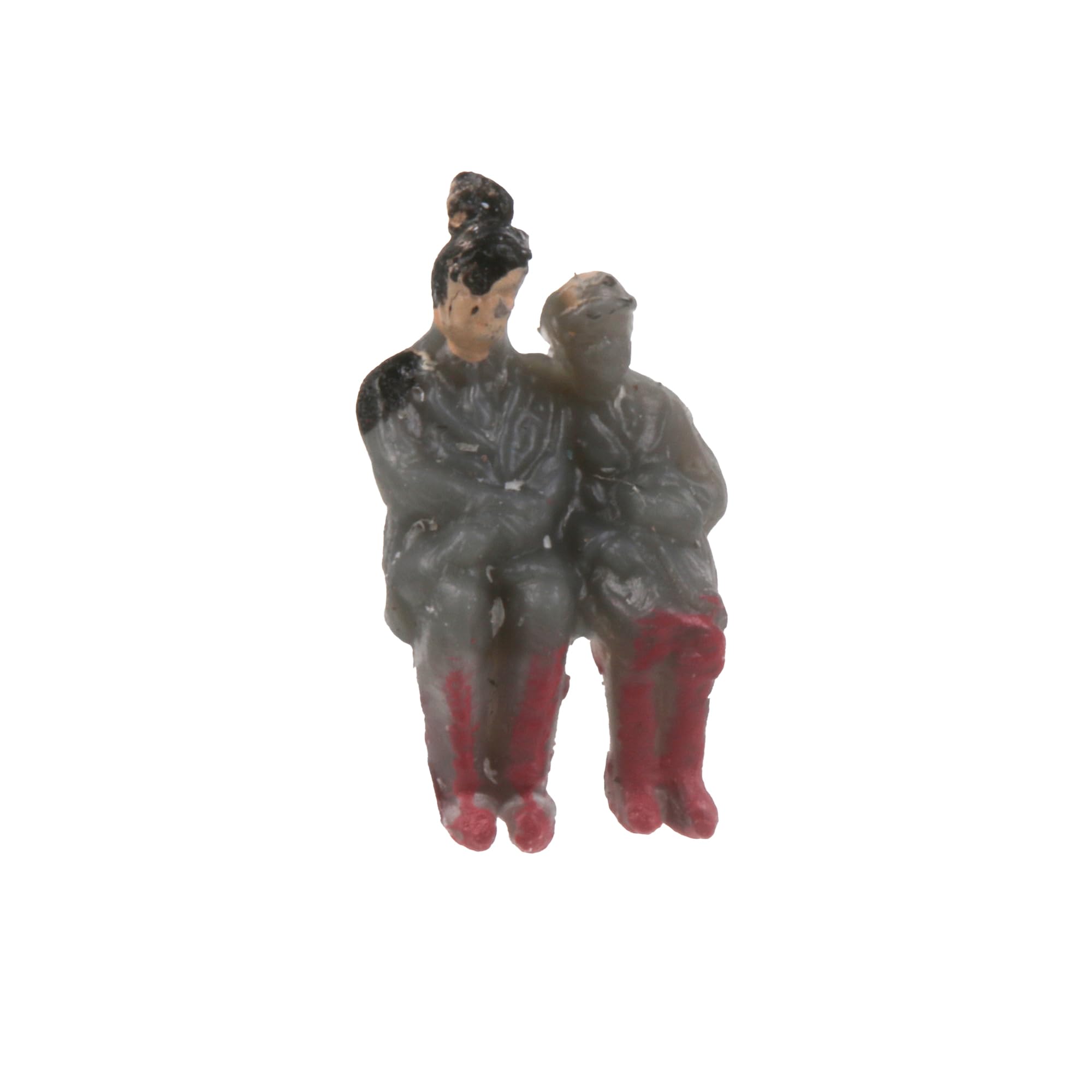 BQLZR Muticolor N Scale 1:150 Painted Model Train Seated People Passengers Figures Pack of 200